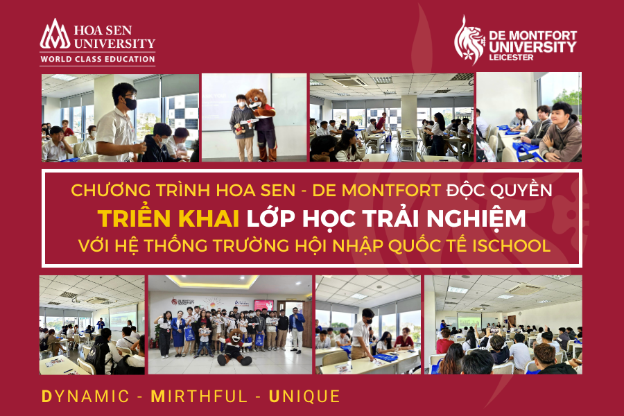 Hoa Sen - De Montfort program exclusively deploys experiential classes ...