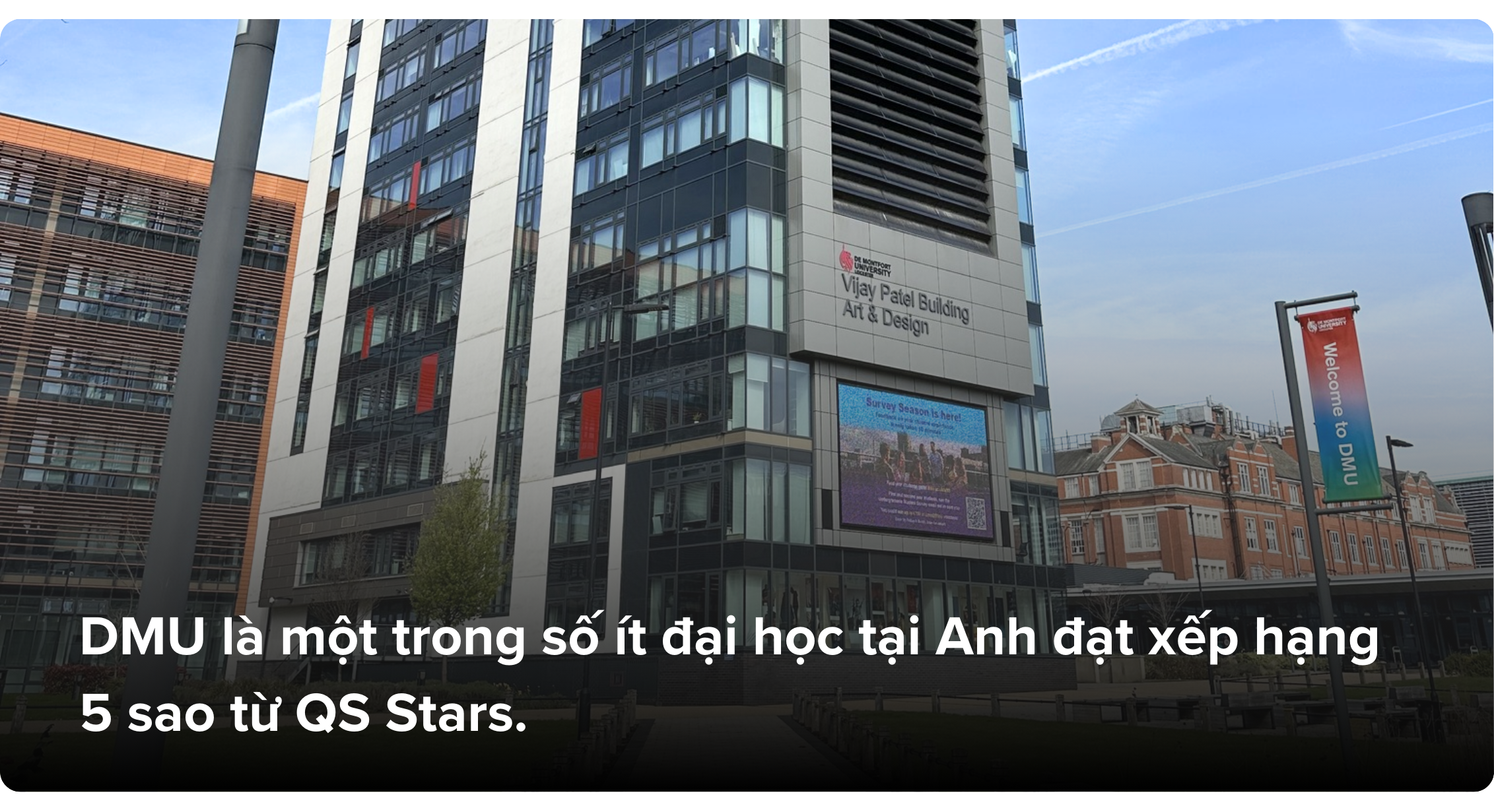 Chương trình liên kết Quốc tế Hoa Sen - De Montfort, 5 sao QS star