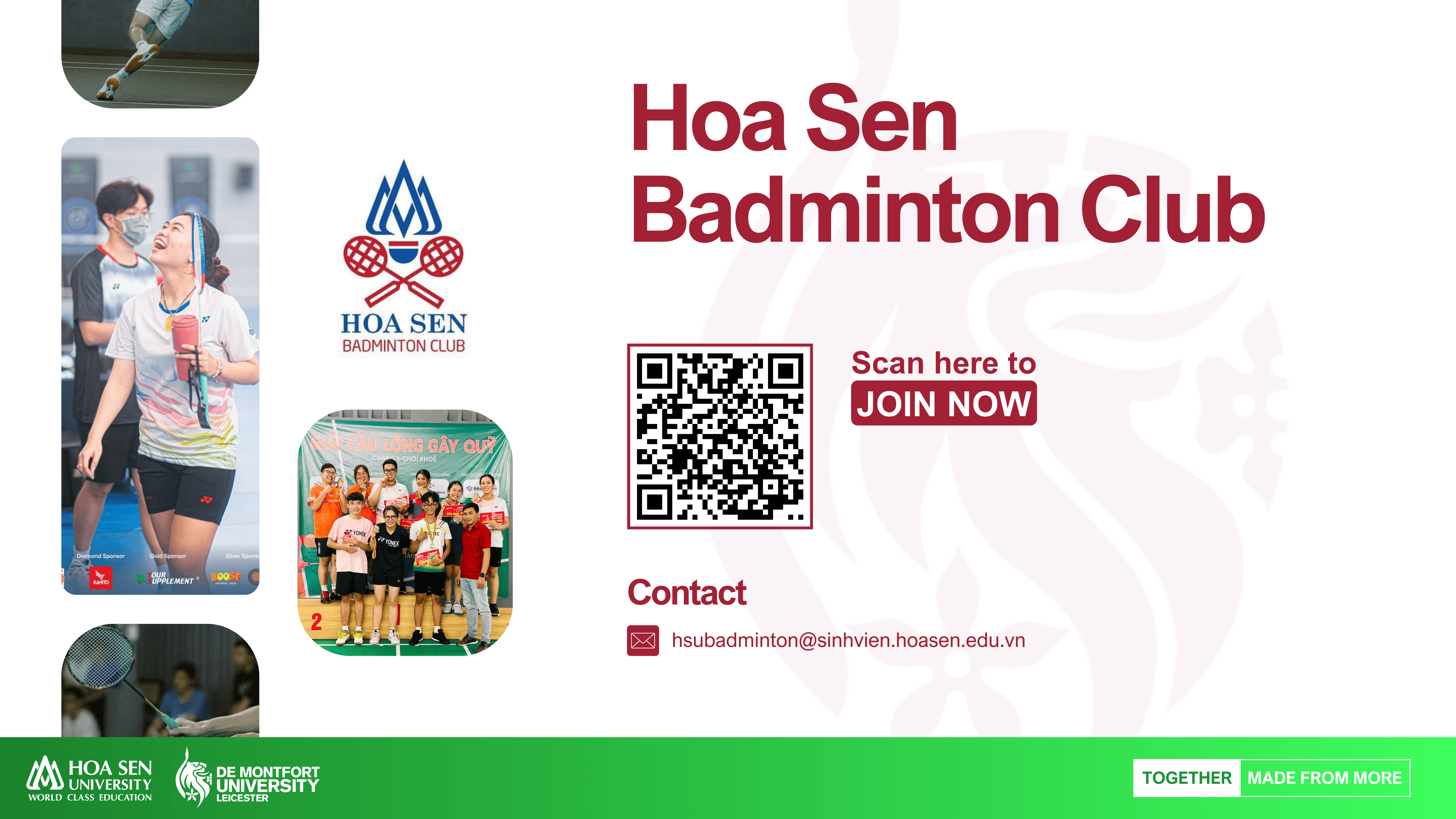 Các câu lạc bộ - Hoa Sen Badminton lub