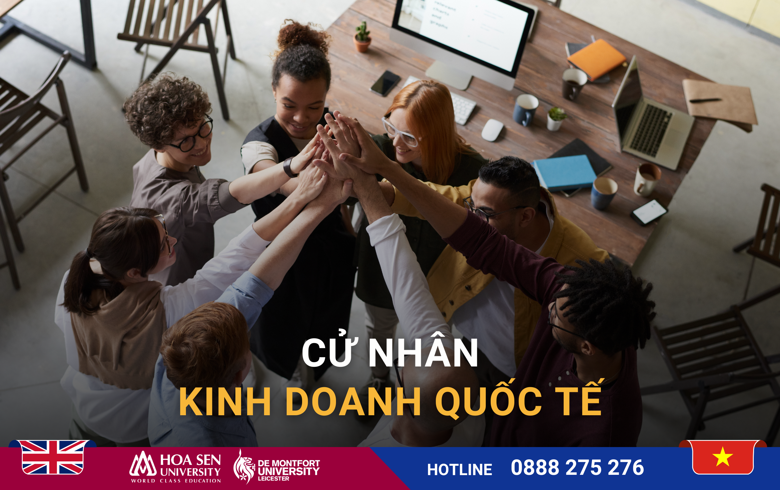 Chương trình liên kết Quốc tế - Cử nhân Kinh doanh Quốc tế