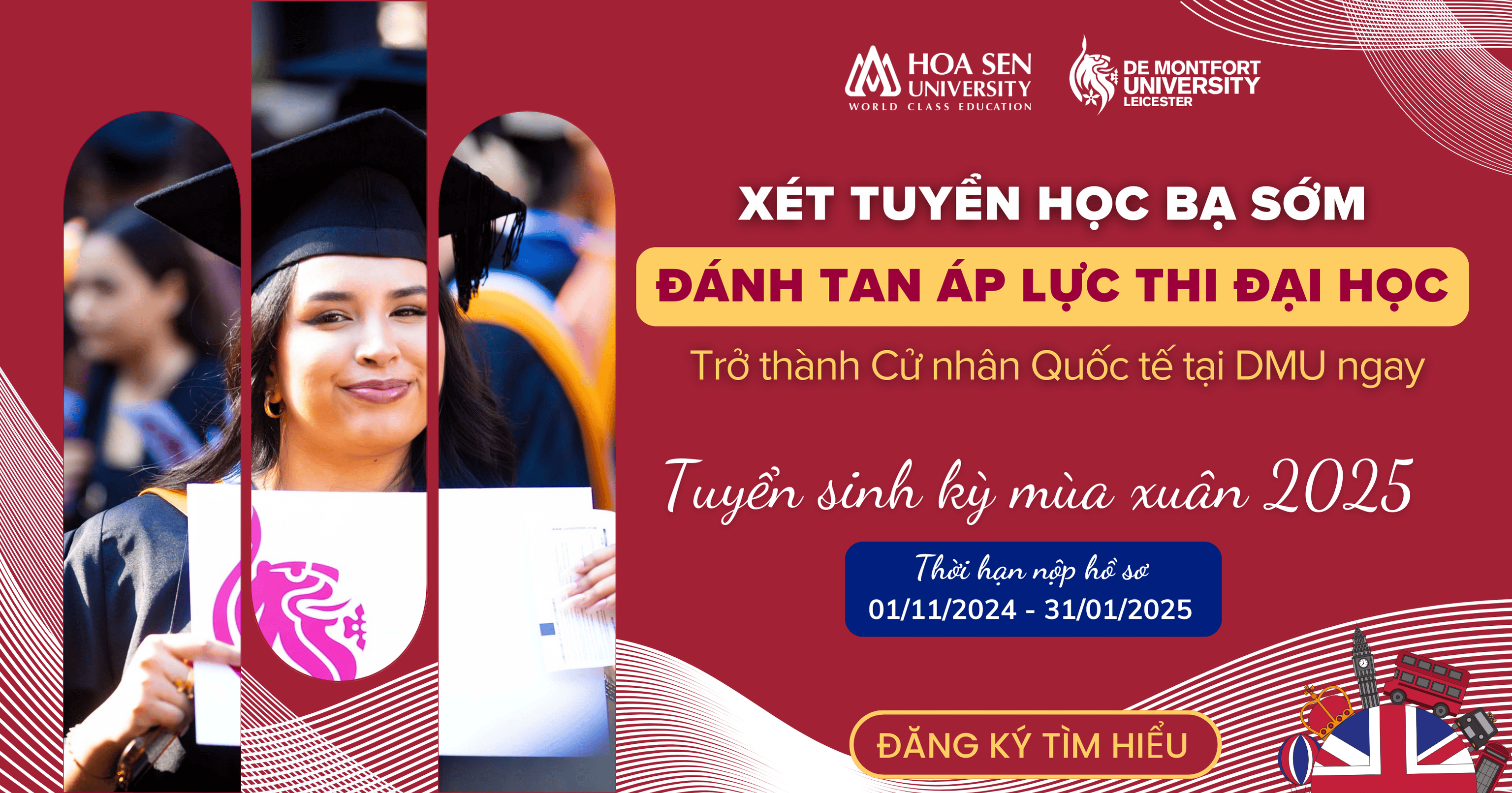 Chương trình liên kết quốc tế Hoa Sen - De Montfort