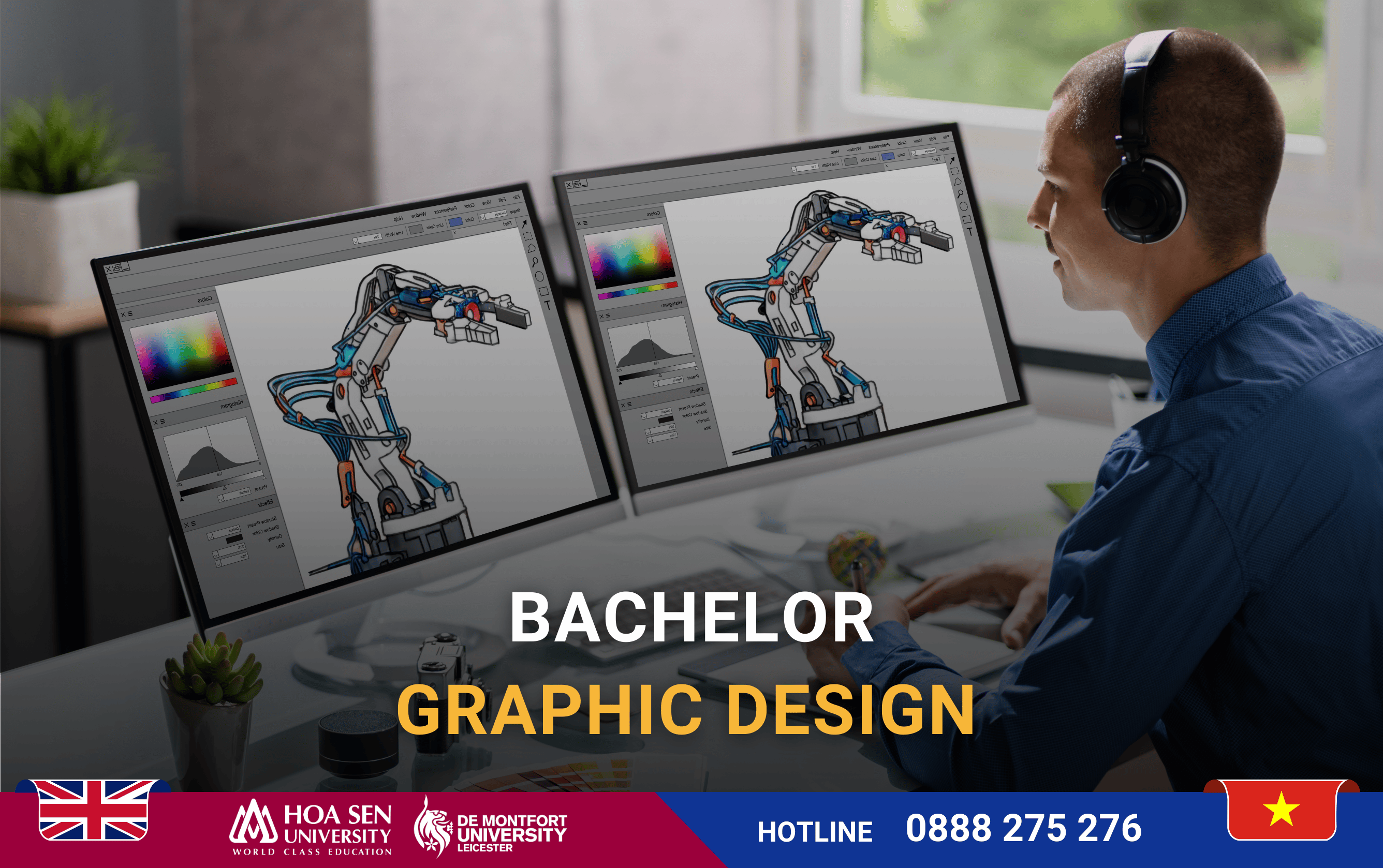 Bachelor Graphic Design - Đại Học University - HSU Vietnam