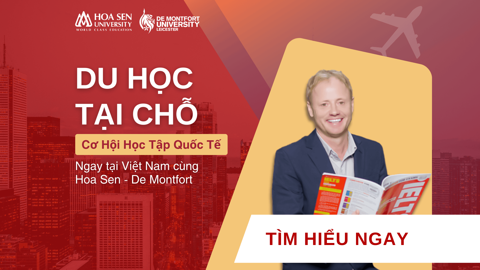 Du học tại chỗ là gì? Cơ hội học tập quốc tế ngay tại Việt Nam cùng Hoa Sen - De Montfort