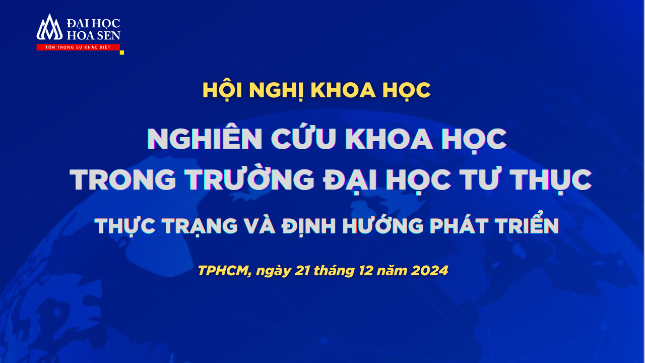 Hội nghị Nghiên cứu khoa học trong trường đại học tư thục