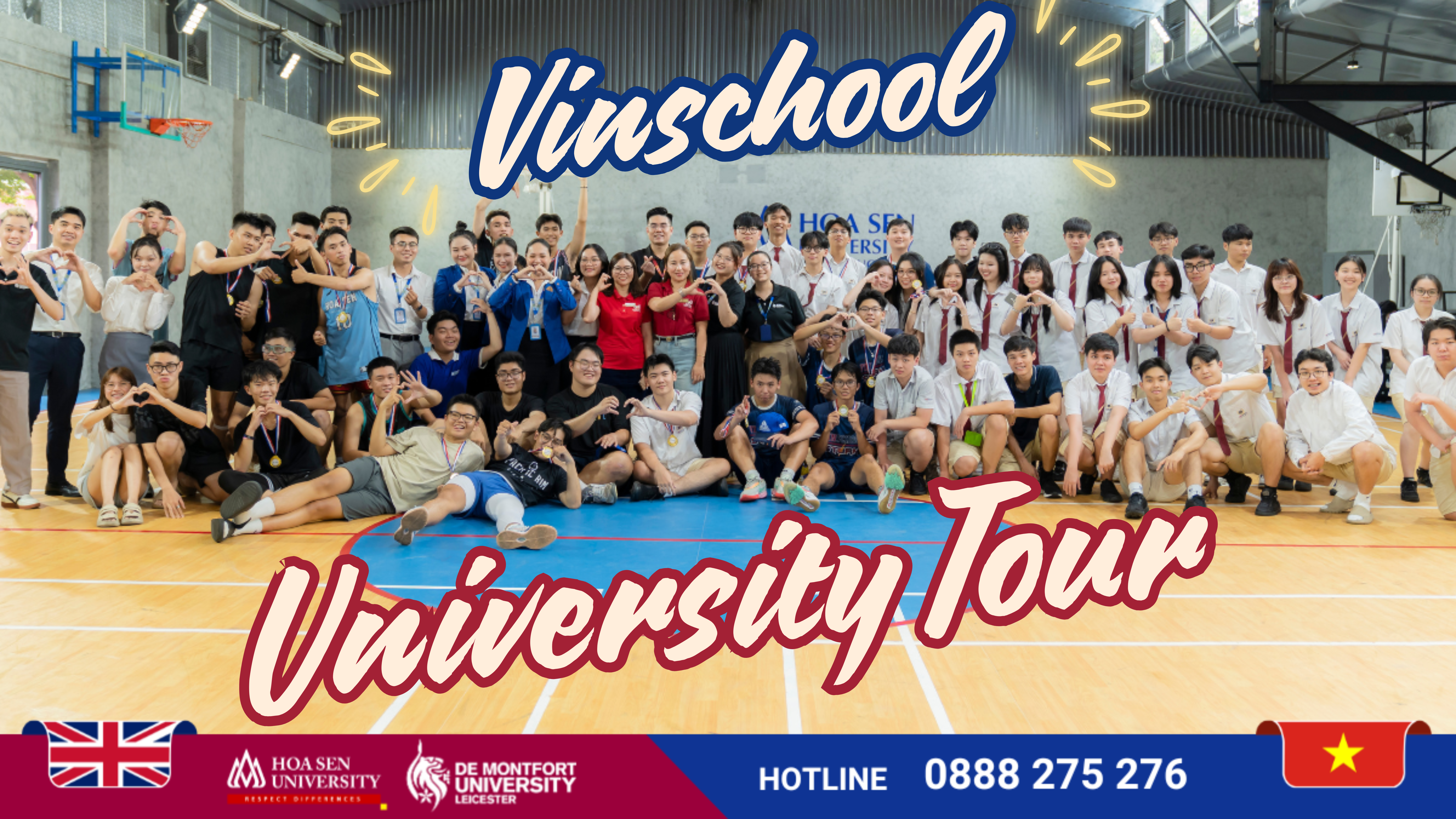 University Tour độc quyền tại Hoa Sen De Montfort dành riêng cho Vinsers