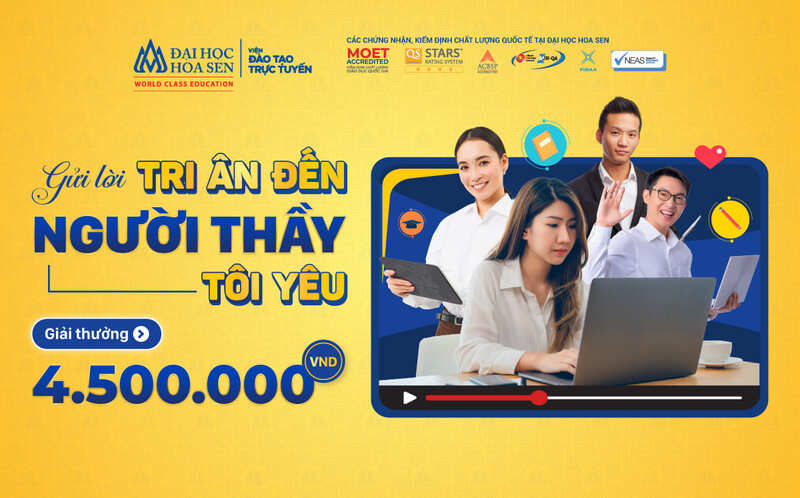 Cuộc thi video Tri ân đến người thầy tôi yêu banner 1