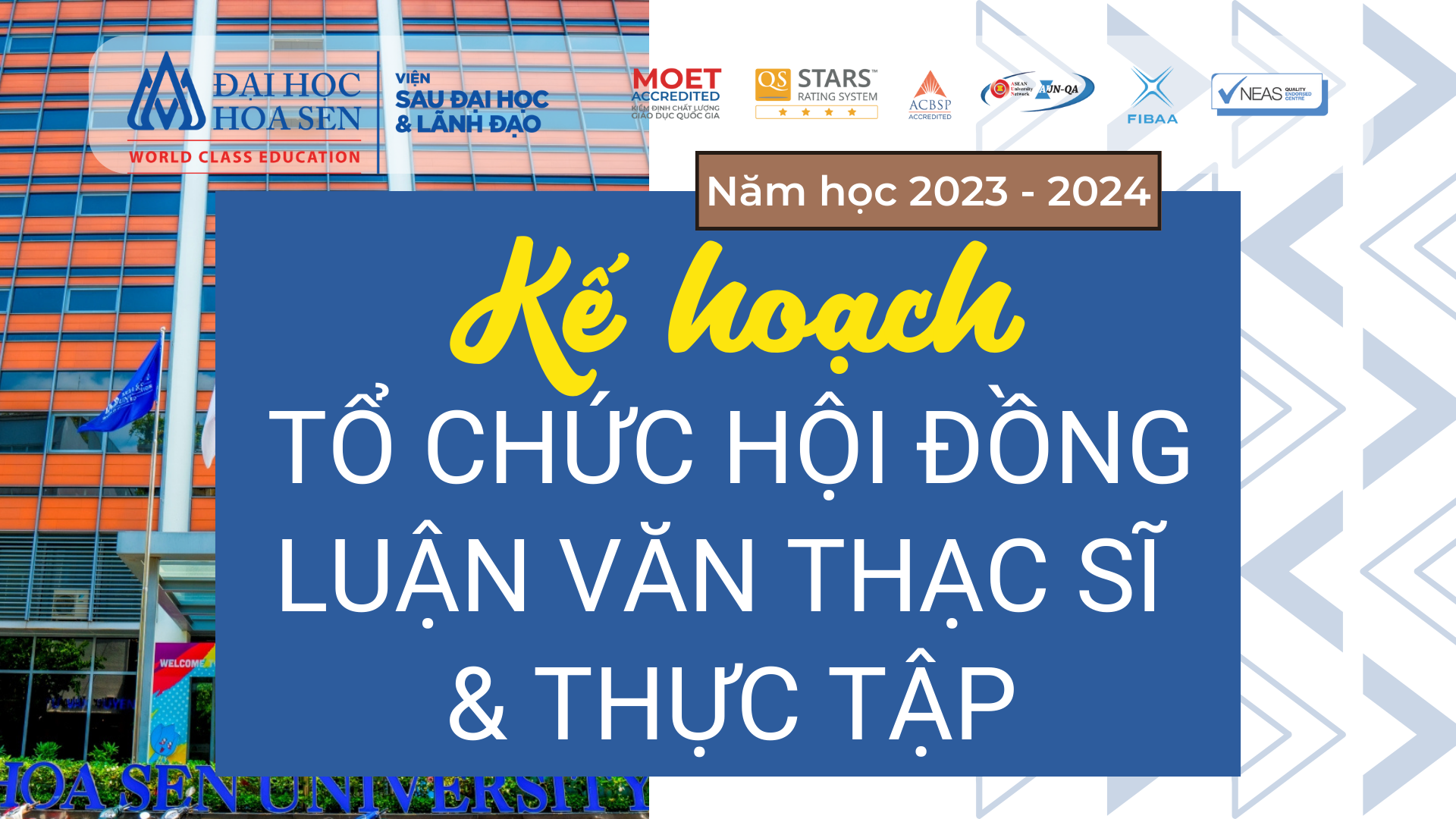 ĐH Hoa Sen Kế hoạch tổ chức Hội động đánh giá đề cương, Hội đồng bảo