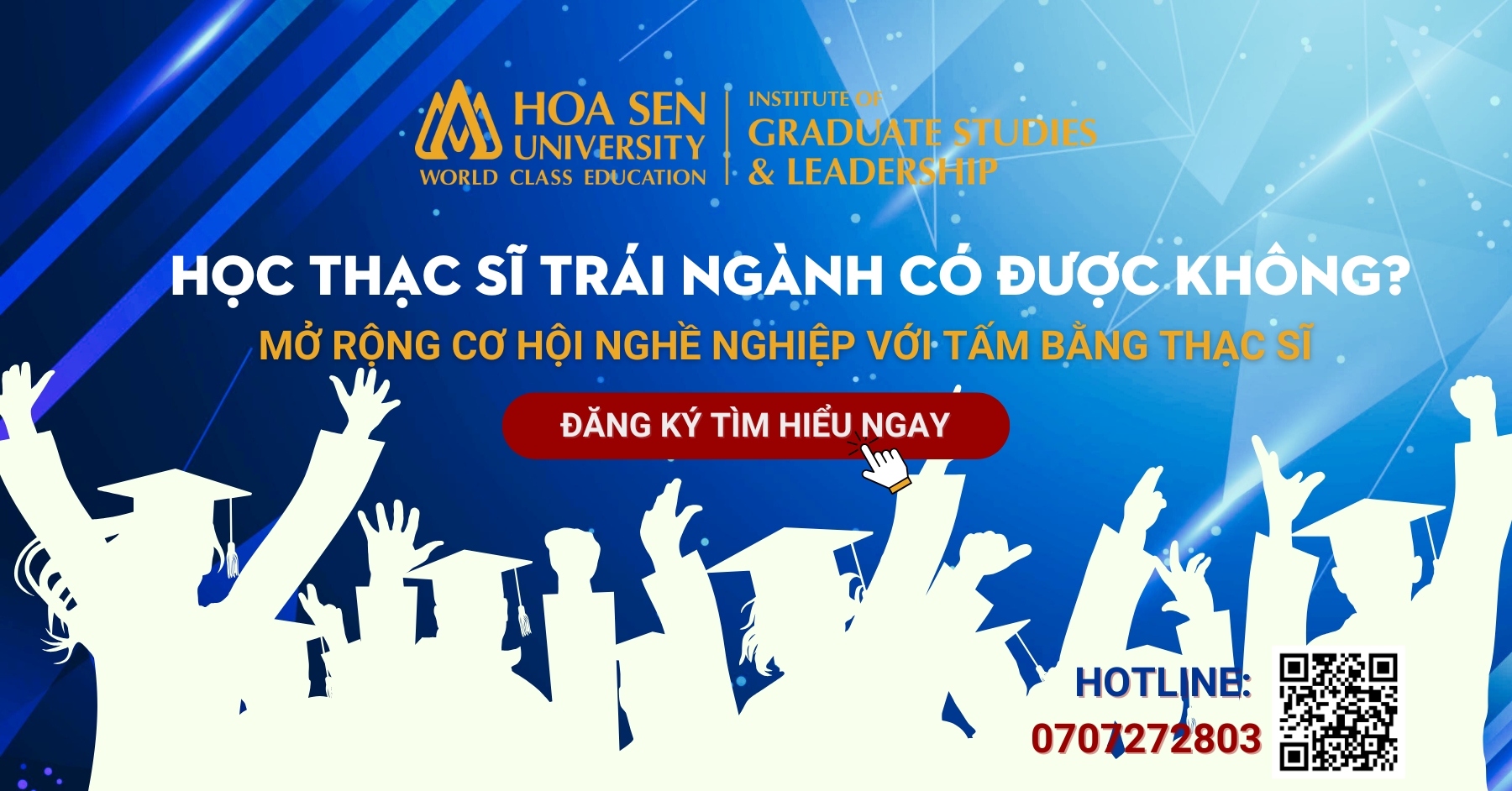 học thạc sĩ trái ngành