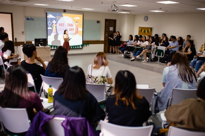 Buổi thực hành tổ chức sự kiện của sinh viên ngành PR tại Đại học Hoa Sen
