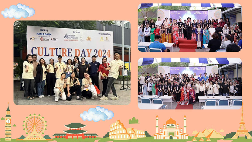 CULTURE DAY là một sự kiện văn hóa được tổ chức hàng năm bởi Khoa Ngôn ngữ – Văn hóa Quốc tế kết hợp cùng CLB Tiếng Trung HSU.
