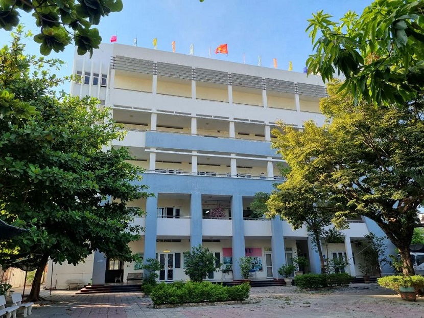 Khuôn viên của trường Cao đẳng Quốc tế Sài Gòn