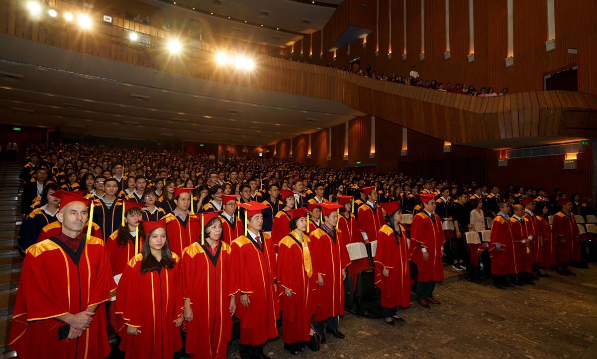 lễ tốt nghiệp 35 trường Đại học Hoa Sen