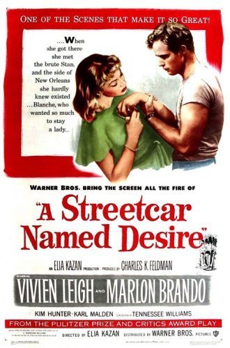 64. Phim A Streetcar Named Desire - Một chiếc xe điện đường tên khác