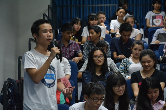 Hoc sinh THPT Hoang Hoa Tham chia se cam nghi khi tham gia Summer Program