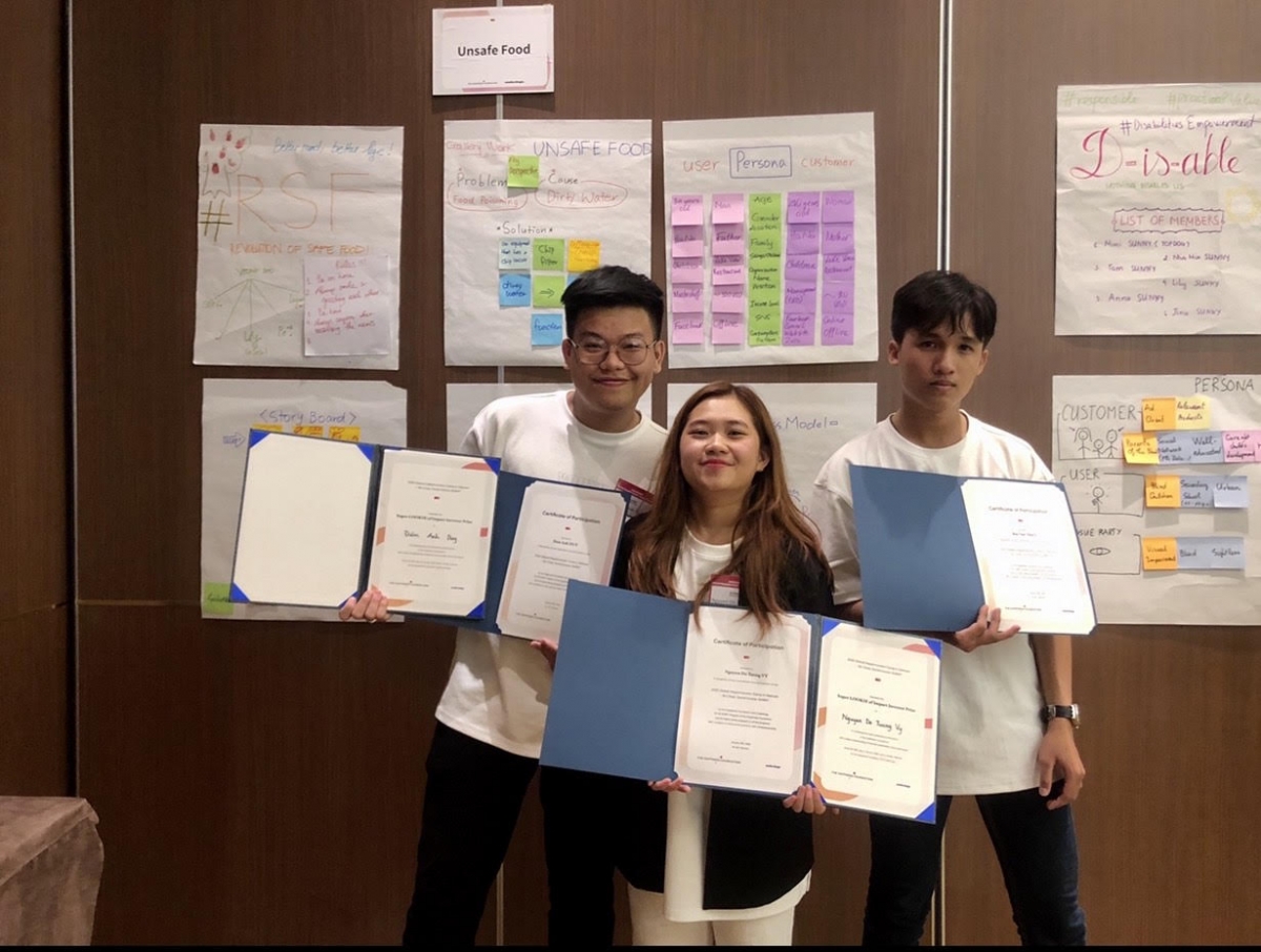 Sinh viên HSU thắng giải tại Global Happinnovator